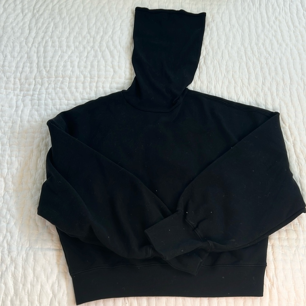 AGOLDE balloon sleeve turtleneckck sweatshirt